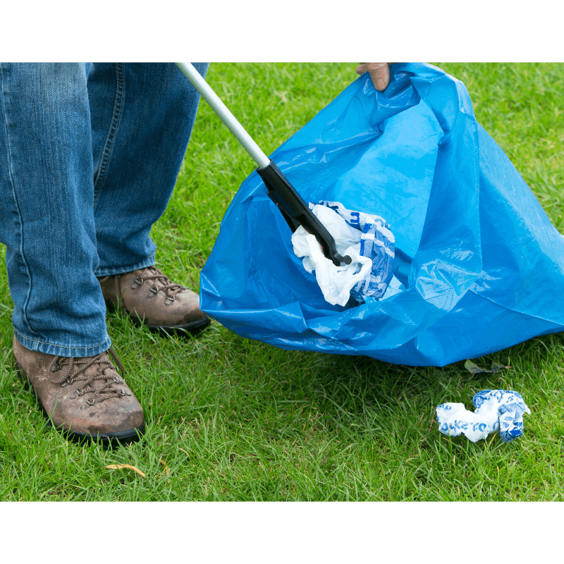 Litter pick up service